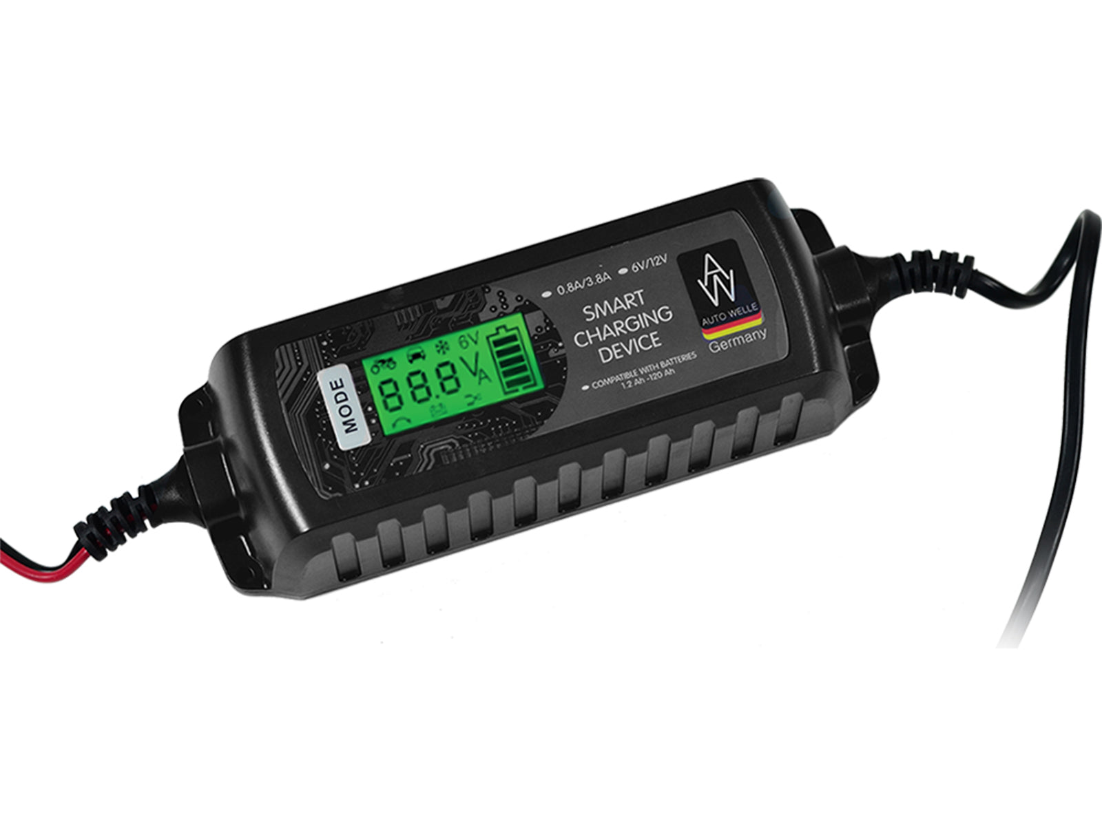 Інтелектуальний зарядний пристрій для акумулятора автомобіля AW05-1204