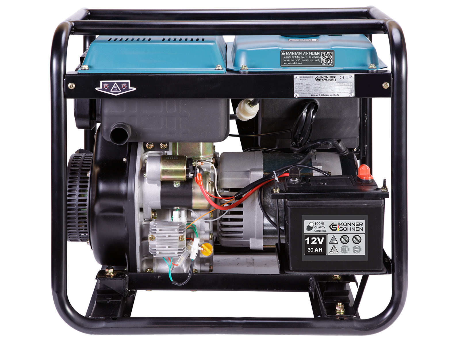 Дизельний генератор KS 8100HDE-1/3 ATSR (EURO V)